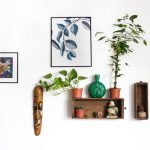 Wall-Mounted Shelves - assorted wall decors