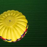 Floating Shelves - photo of yellow parachute