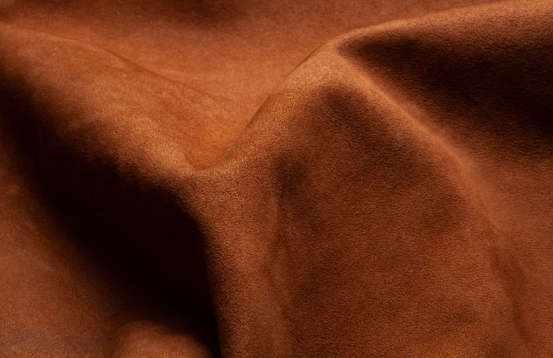 Materials - brown textile in close up image