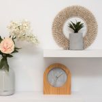 Shelving Units - white and beige petaled flowers